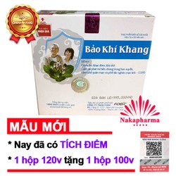 Bảo Khí Khang 120v tặng hộp 10v – Giúp giảm ho, vi...