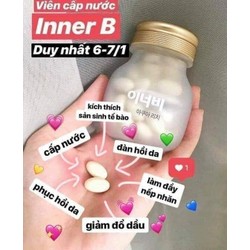 Viên Uống Bổ Sung Nước Và Collagen Innerb Aqua Ric...