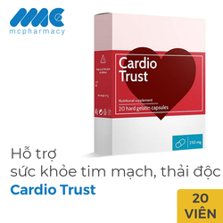 Cardio Trust hỗ trợ tim mạch