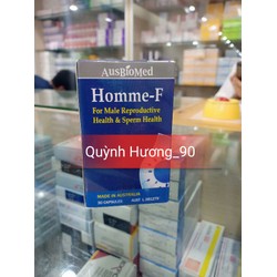 Homme-F bổ sung dưỡng chất cho cơ thể nam giới