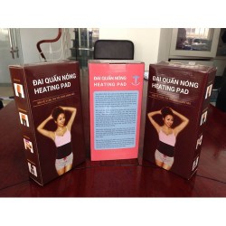 Đai quấn nóng Heating Pad Giảm Mở Bụng Hiệu Quả