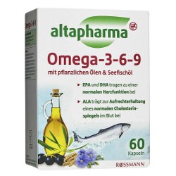 Dầu cá Altapharma 3-6-9 60 viên