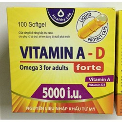 Viên Uống Vitamin A-D Hộp 100 viên