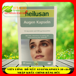 VIÊN UỐNG BỔ MẮT AUGEN HEILUSAN 30 viên NHẬP KHẨU...