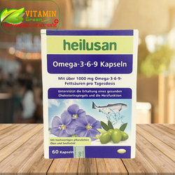 VIÊN UỐNG BỔ XUNG OMEGA 369 HEILUSAN 60viên NHẬP K...