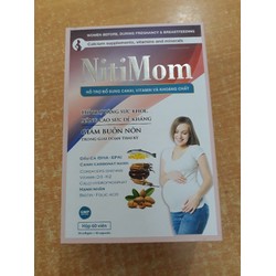 NitiMom viên bổ sung canxi sắt khoáng chất cho bà...