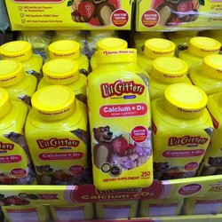 Kẹo Gấu Bổ Sung Canxi Cho Bé L’ilCritters Calcium...