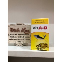 VitA-D lọ 50 viên