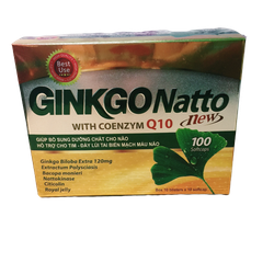 [CHÍNH HÃNG]-Hoạt huyết dưỡng não GINKGO NATTO NEW...