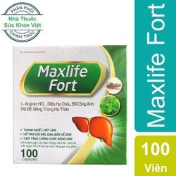 Maxlife Fort - Hỗ trợ điều trị viêm gan, gan nhiễm...