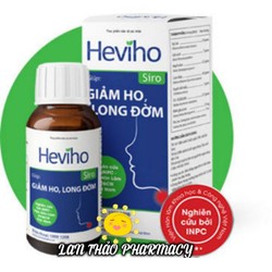 HEVIHO SIRO GIẢM HO LONG ĐỜM KHÔNG LO VIÊM MŨI HỌN...