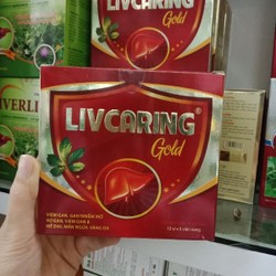 Giải độc gan Livcaring gold hộp 12 vỉ x 5 viên