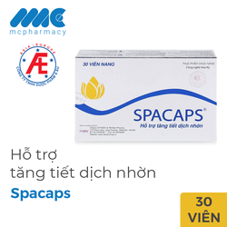 Spacaps giúp tăng tiết dịch nhờn