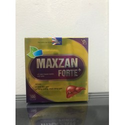 MAXZAN FORTE+ Hỗ Trợ Gan, Tăng cường Các Chức Năng...