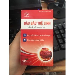 COMBO 2 Dầu Gấc Tuệ Linh - Lọ 100 Viên
