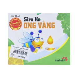 Siro ho ong vàng hộp 30 gói