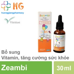 Zeambi Drop Multi - Vitamins Tăng Cường Miễn Dịch,...
