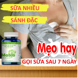 Mabio Viên Uống Lợi Sữa Hàng