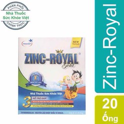ZinC-Royal Gold - Bổ Sung Kẽm - Vitamin C - Hỗ Trợ...