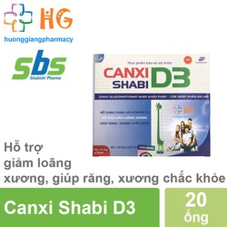 Combo 5 Canxi Shabi D3 - Bổ Sung Canxi Và Vitamin...