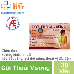 Combo 2 Cốt Thoái Vương - Hỗ Trợ Điều Trị Thoái Ho...