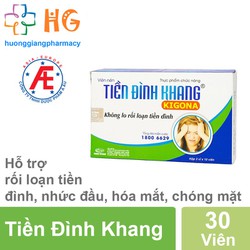 COMBO 5 Tiền Đình Khang Kigona - Không Lo Rối Loạn...