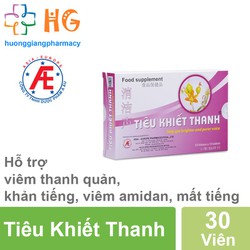 COMBO 5 Tiêu Khiết Thanh - Trị khàn giọng, Hỗ trợ...