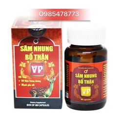 SÂM NHUNG BỔ THẬN VP LỌ 30 VIÊN