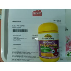 Bill Úc - Kẹo dẻo tăng miễn dịch Nature’s Way Vita...