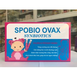 Spobio Ovax - Bào tử lợi khuẩn dành cho trẻ em bị...