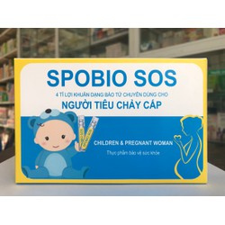 Spobio SOS - Men vi sinh đặc trị tiêu chảy cấp