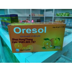 Bột Pha Uống Oresol Bù Nước Và Chất Điện Giải Bổ S...