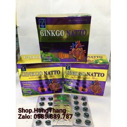Ginkgo natto Bổ Sung Dưỡng Chất Cho Não hiệu quả Q...