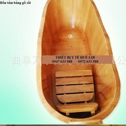 Bồn Tắm Gỗ Sồi Cao Cấp