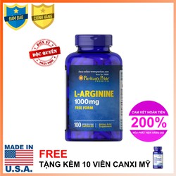 Giải độc Gan, Tăng cường sinh lý Nam L-Arginine Pu...