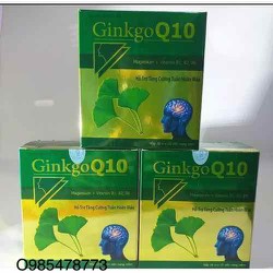 Viên bổ nảo Ginkgo Q10 giúp tăng cường trí nhớ