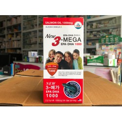 Viên Uống Dầu Cá New 3 Mega Đỏ - Hộp 100 Viên