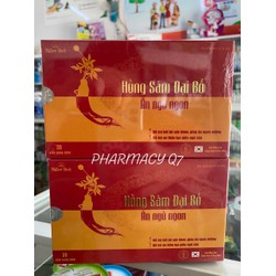 HỒNG SÂM ĐẠI BỔ ĂN NGỦ NGON