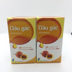 Dầu gấc Isopharco Cung cấp tiền vitamin A,E,lycope...