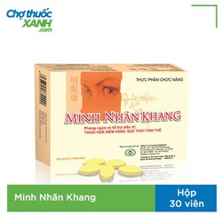 Minh nhãn khang cho đôi mắt luôn sáng khỏe tự nhiê...