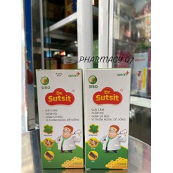 Siro Giải Cảm Giảm Ho Dr Sutsit