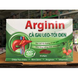 BỔ GAN ARGININ CÀ GAI LEO - TỎI ĐEN GIÚP TĂNG CƯỜN...