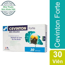 CEVINTON FORTE CHÍNH HÃNG HỘP 30 VIÊN HỖ TRỢ BỔ NÃ...