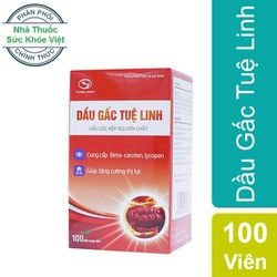 Dầu Gấc Tuệ Linh - Chai 100 Viên