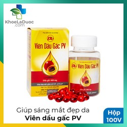 Viên dầu gấc PV