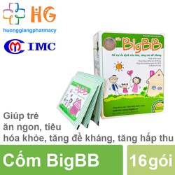 Cốm BigBB Plus Hồng Giúp giảm viêm mũi họng, ho đờ...