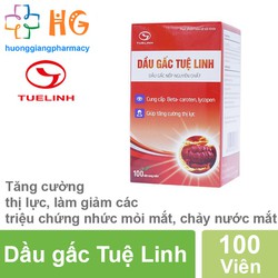 Dầu Gấc Tuệ Linh - Lọ 100 Viên