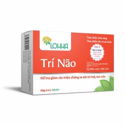 Lohha Trí Não hỗ trợ giảm các triệu chứng sa sút t...