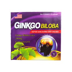 Ginkgo Biloba - Bổ Sung Dưỡng Chất Cho Não Bộ