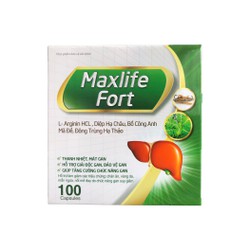Maxlife Fort - Hỗ trợ điều trị viêm gan - gan nhiễ...